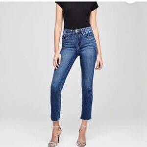 L’AGENCE Lorelei Ultra High Rise Straight - Classic Light Vintage SZ 27